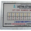 White Stick Hands Assortment, <br>ASTHA-ST180W